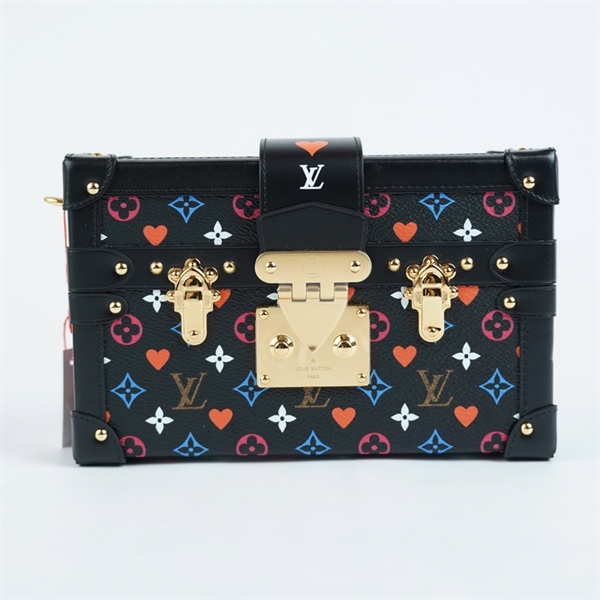 Túi LV Trunk đen họa tiết (PL4230) sz20 (BMC) KG+