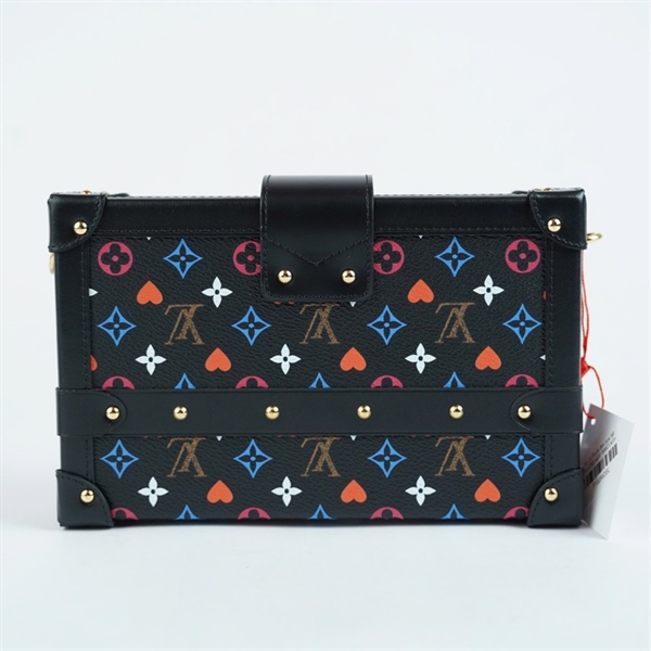 Túi LV Trunk đen họa tiết (PL4230) sz20 (BMC) KG+