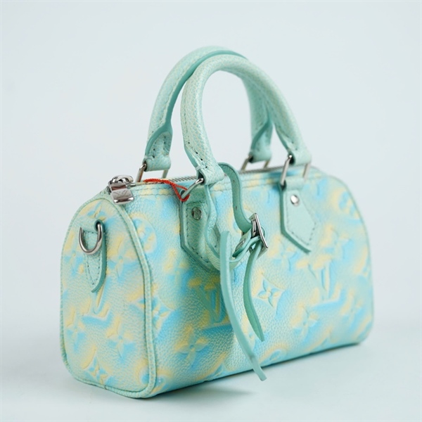 Túi LV Speedy xanh vàng sz17 (BMC) KG+