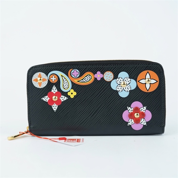 Ví LV đen in hoa (BQ) KG+