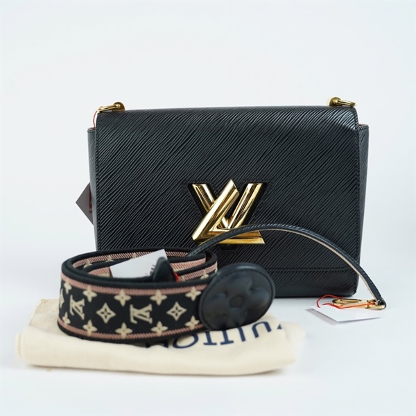 Túi LV Twist đen khóa vàng (AR4240) sz23 (BMC) KG+