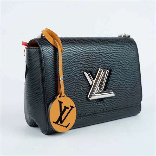 Túi LV Twist đen khóa bạc 2 strap (AR2168) sz23 (BMC) KG+