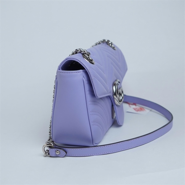 Túi GG Marmont tím kèm lót form (I039246923) sz25 (BQ) KG+