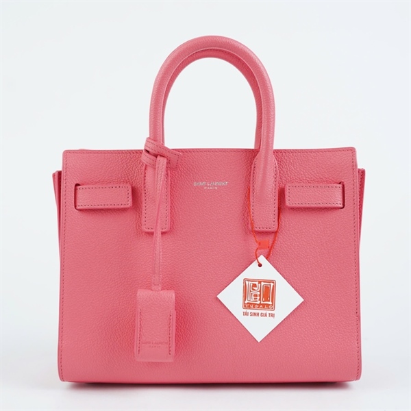 Túi YSL Handle hồng ổ+ 2 chìa sz22 (BMC) KG+
