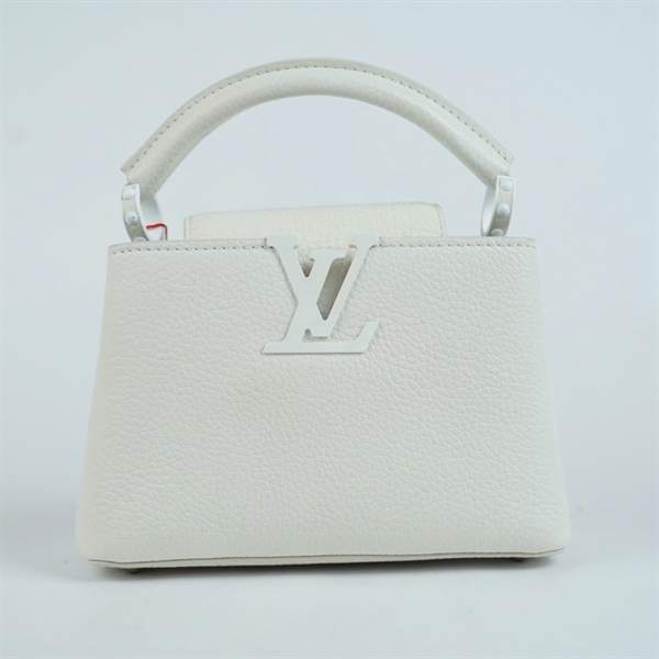 Túi LV Capu trắng (NZ2159) sz19 (BMC) KG+