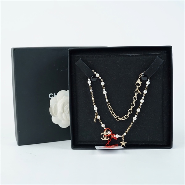 Dây chuyền Chanel đính ngọc (BQ) KG+