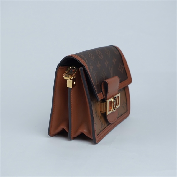 Túi LV Dauphine hoa nâu (GI0169) sz19 (BQ) KG+