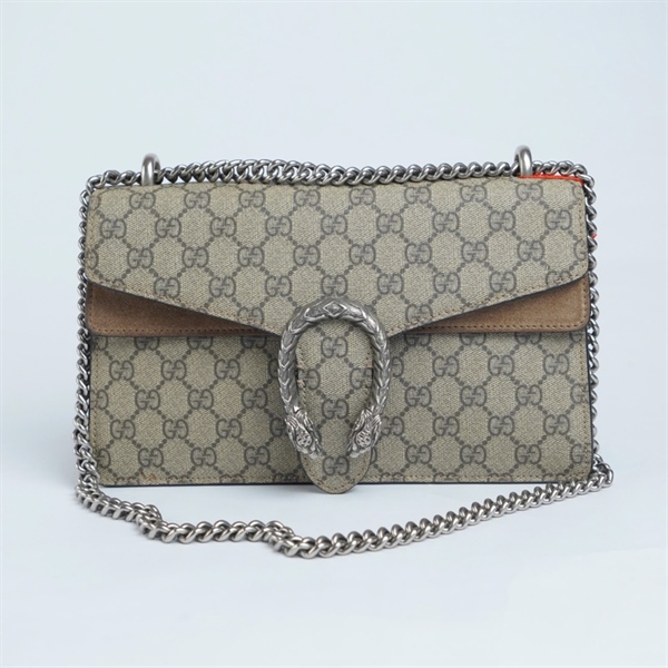 Túi GG Dionysus xám (400249-520981) sz27 (BQ) KG+