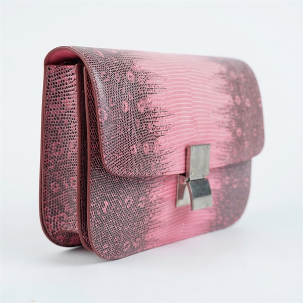 Túi Celine Lizard hồng sz23 (BMC) KG+