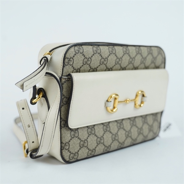 Túi GG đeo chéo xám (645454-520981) sz22 (BMC) KG+