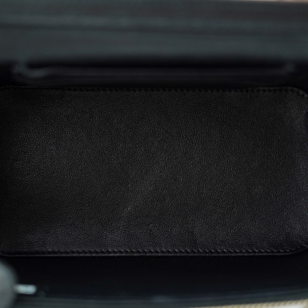 Túi Chanel Vanity đen in hình bài (E0X3XUU0) sz16 (BMC) KG+