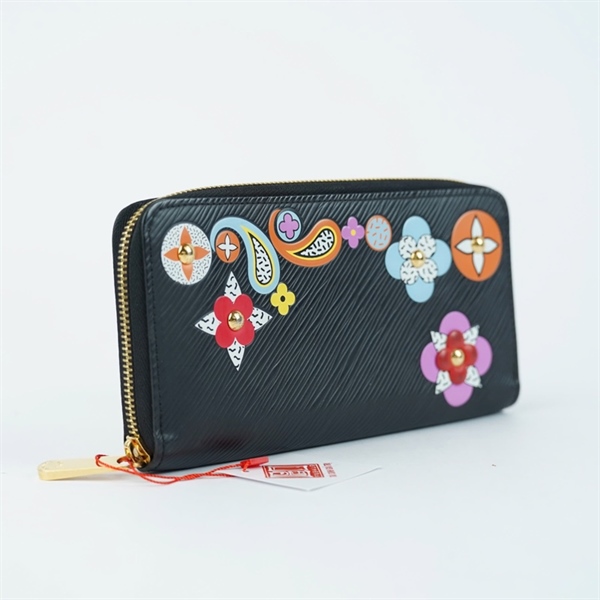 Ví LV đen in hoa (BQ) KG+