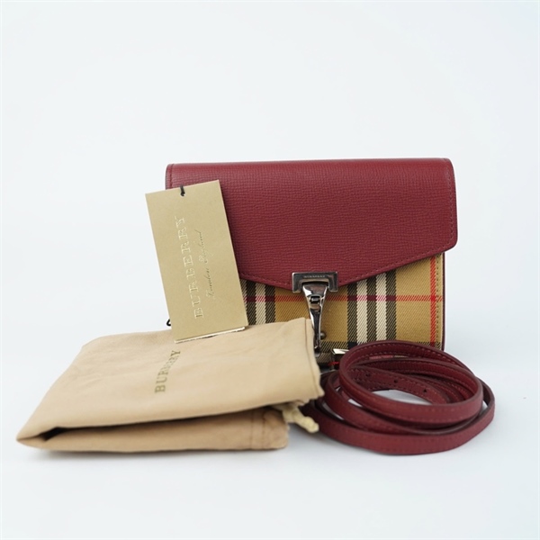 Túi BBR nâu nắp đỏ sz18 (BQ) KG+