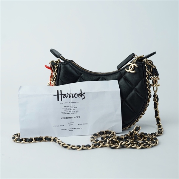 Túi Chanel Half Moon mini (X90CCTUA) sz10 (BQ) KG+