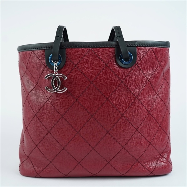 Túi Chanel Tote đỏ (19238150) sz33 (BMC) KG+