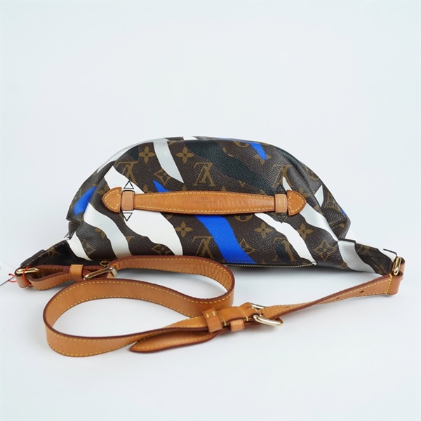 Túi LV Bumbag hoa nâu họa tiết sz22 (miệng túi sz26) (BMC) KG+