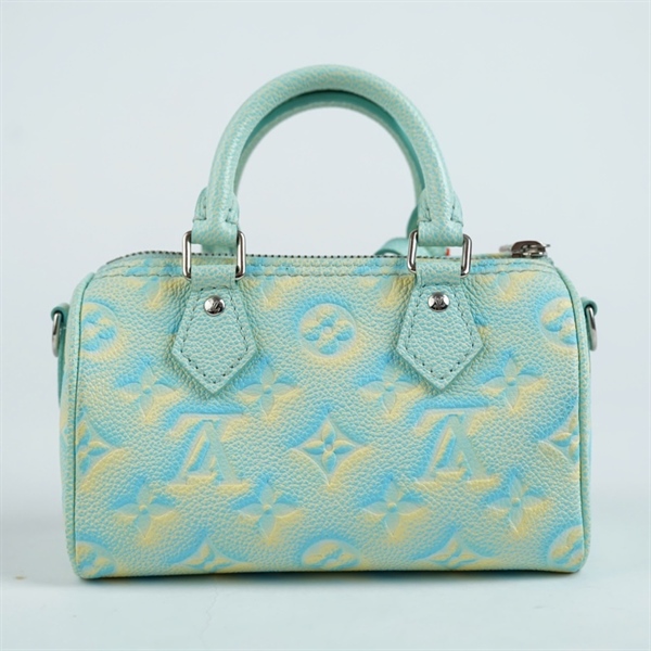 Túi LV Speedy xanh vàng sz17 (BMC) KG+