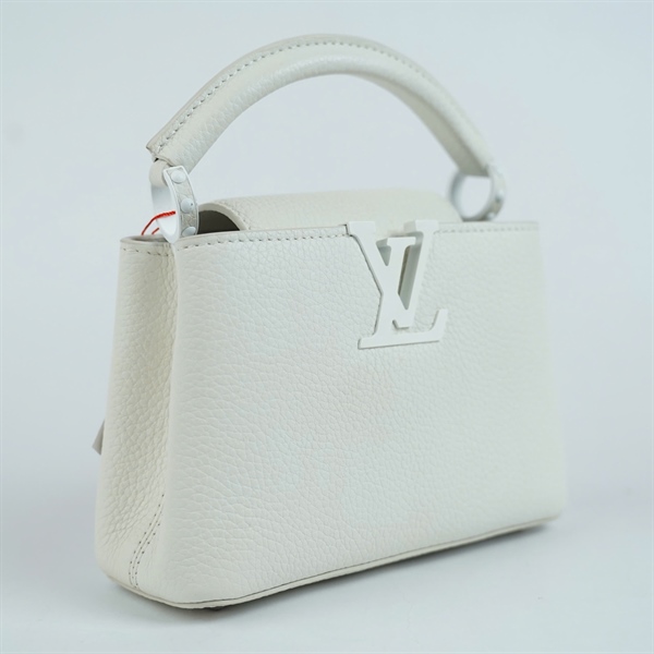 Túi LV Capu trắng (NZ2159) sz19 (BMC) KG+