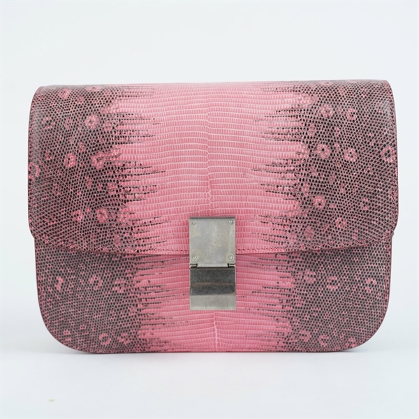 Túi Celine Lizard hồng sz23 (BMC) KG+