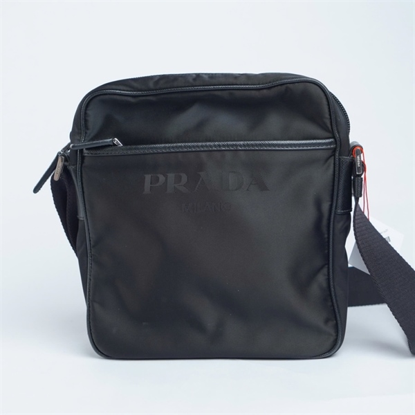 Túi Prada đeo chéo đen sz20 (BQ) KG+