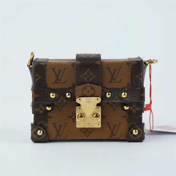 Túi LV Trunk hoa nâu mini sz10 (BQ) KG+