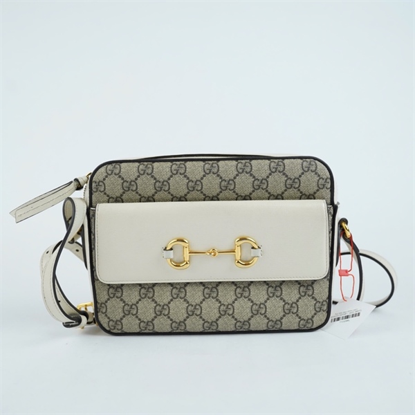 Túi GG đeo chéo xám (645454-520981) sz22 (BMC) KG+