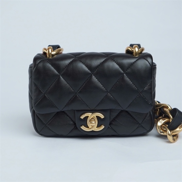 Túi Chanel đen (GNGTPJE2) sz17 (BQ) KG+