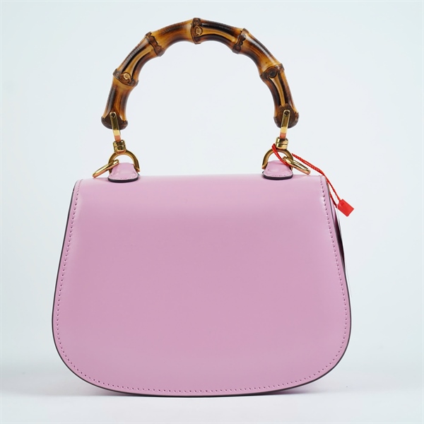 Túi GG Bamboo hồng 2 strap (F036420316) sz16 (BMC) KG+