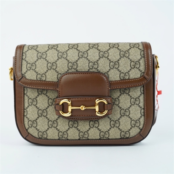 Túi GG 1955 xám 2 strap (653574-525040) sz19 (BQ) KG+