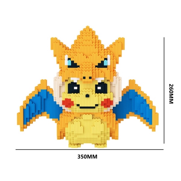 Xếp Hình Pikachu Lizardon