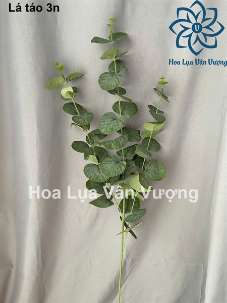 Lá táo 3n - Lá cành dài - Hoa Lụa Vân Vượng