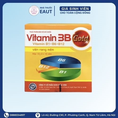 Vitamin 3B (H/10vỉ*10viên) Phúc Vinh