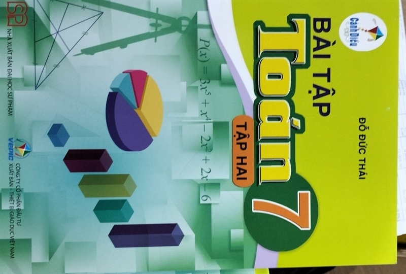 Bài tập Toán 7/2 Cánh diều