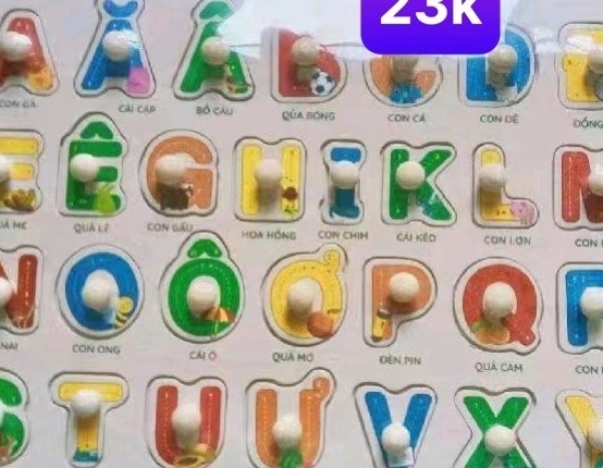 Bảng gỗ núm nhựa