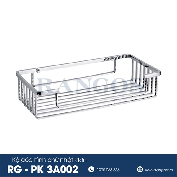 Kệ góc chữ nhật đơn RANGOS RG-PK3A002