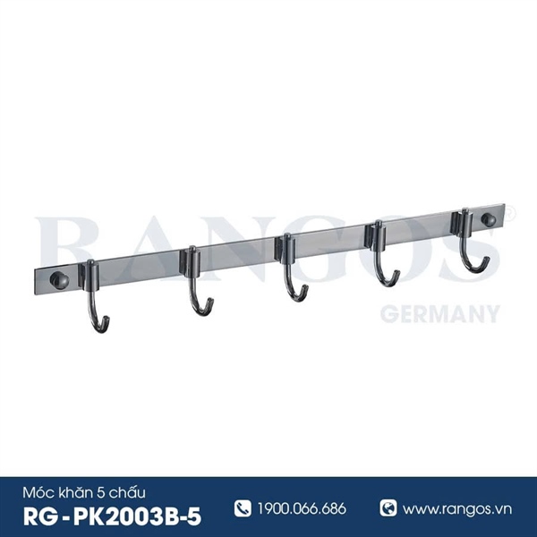Móc khăn 5 chấu RANGOS RG-PK2003B-5