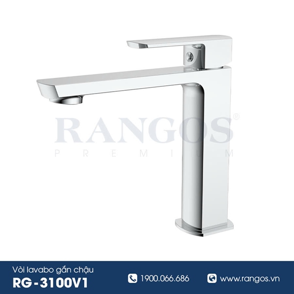 Bộ vòi lavabo gắn chậu Rangos RG-3100V1