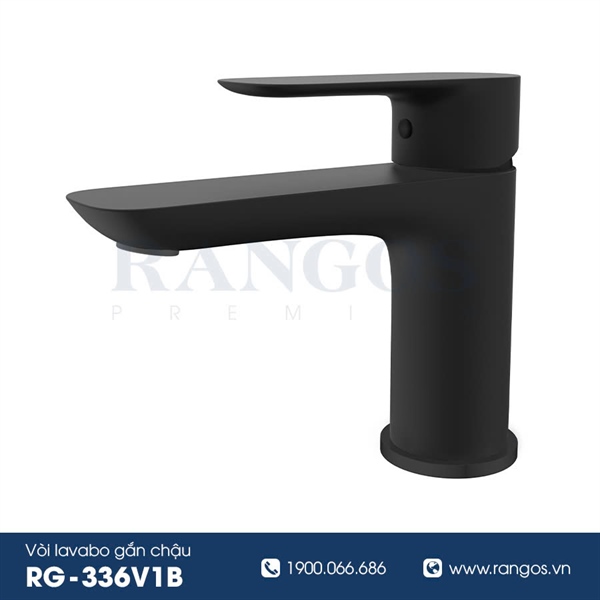 Bộ vòi lavabo gắn chậu Rangos RG-336V1B