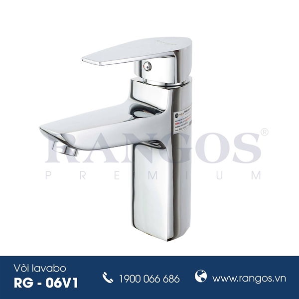 Bộ vòi lavabo gắn chậu Rangos RG-06V1