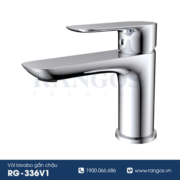 Bộ vòi lavabo gắn chậu Rangos RG-336V1
