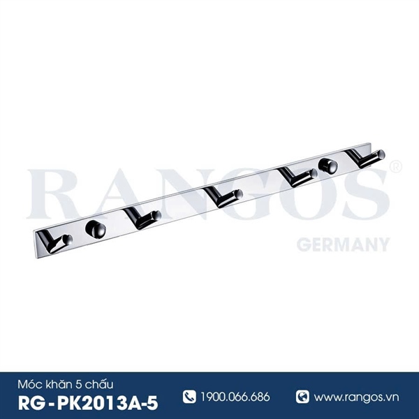 Móc khăn 5 chấu cao cấp RANGOS RG-PK2013A-5