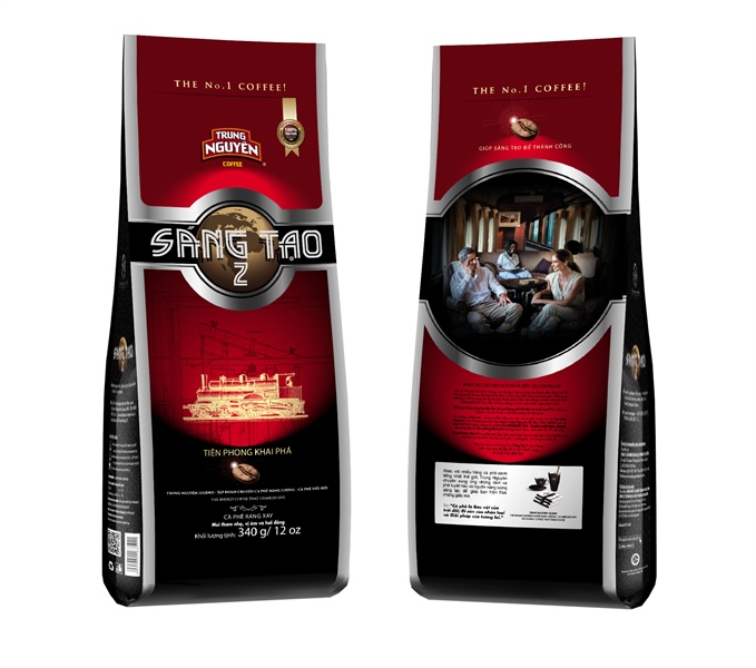 Sáng tạo 2 - 340gr - 40% Robusta - 60% Arabica - Ground Coffee