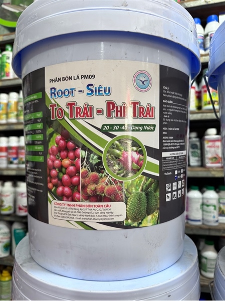 XÔ ROOT SIÊU TO TRÁI PHÌ TRÁI 20L TOÀN CẦU