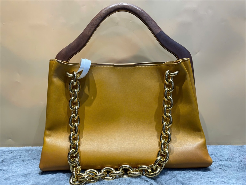 Túi Bottega handle vàng (P01891475K) sz34 (A-T) KG+