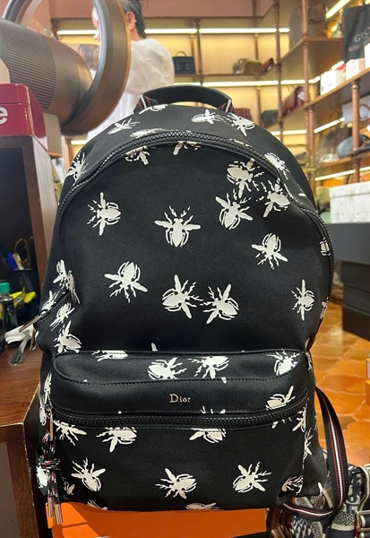Balo Dior đen in hình (PN) KG+