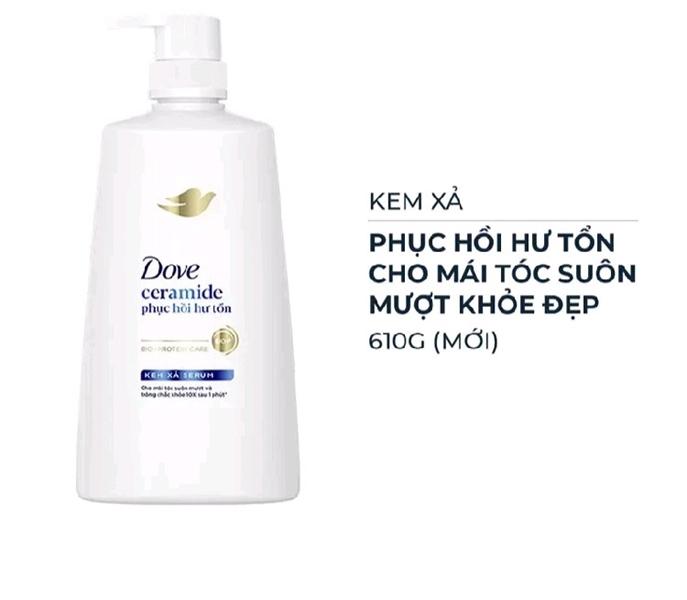 Kem xả Dove phục hồi hư tổn