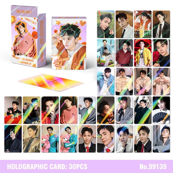 ALBUM LOMO CARD 30 TẤM HOLOGRAM ANH TRAI SAY HI