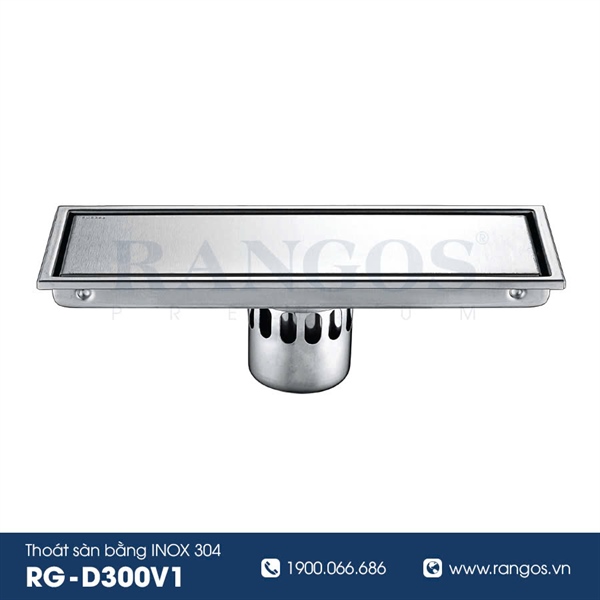 Thoát sàn nhà tắm cao cấp INOX 304 RG-D300V1
