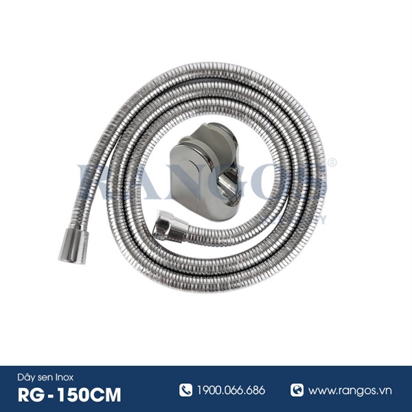 Bộ dây sen inox + cài Rangos RG-150CM