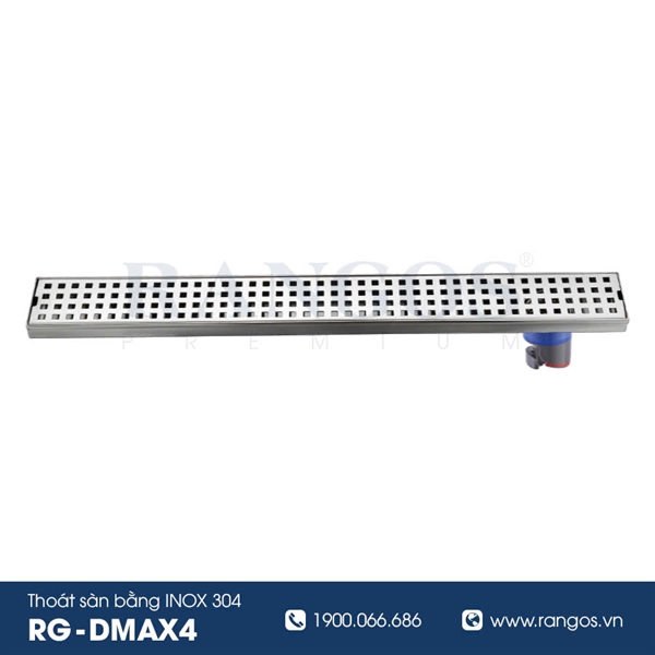 Thoát sàn nhà tắm cao cấp INOX 304 RG-DMAX4
